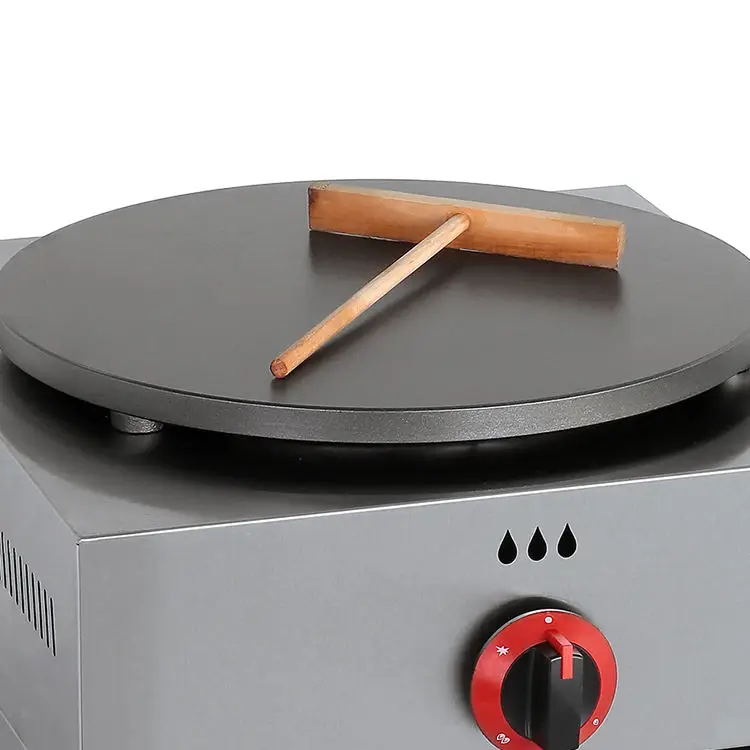 Commercial Cast Iron Gas Crepe Maker Non-stick Making Machine Pancake Crepe Maker