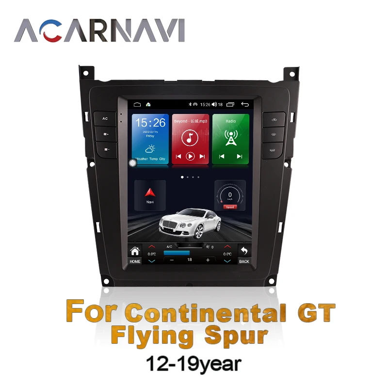 

9.7 Inch Android 10 128G Carplay Auto Car Radio For Bentley Continental GT Flying Spur 12-19 Car Auto GPS Navigation Recorder