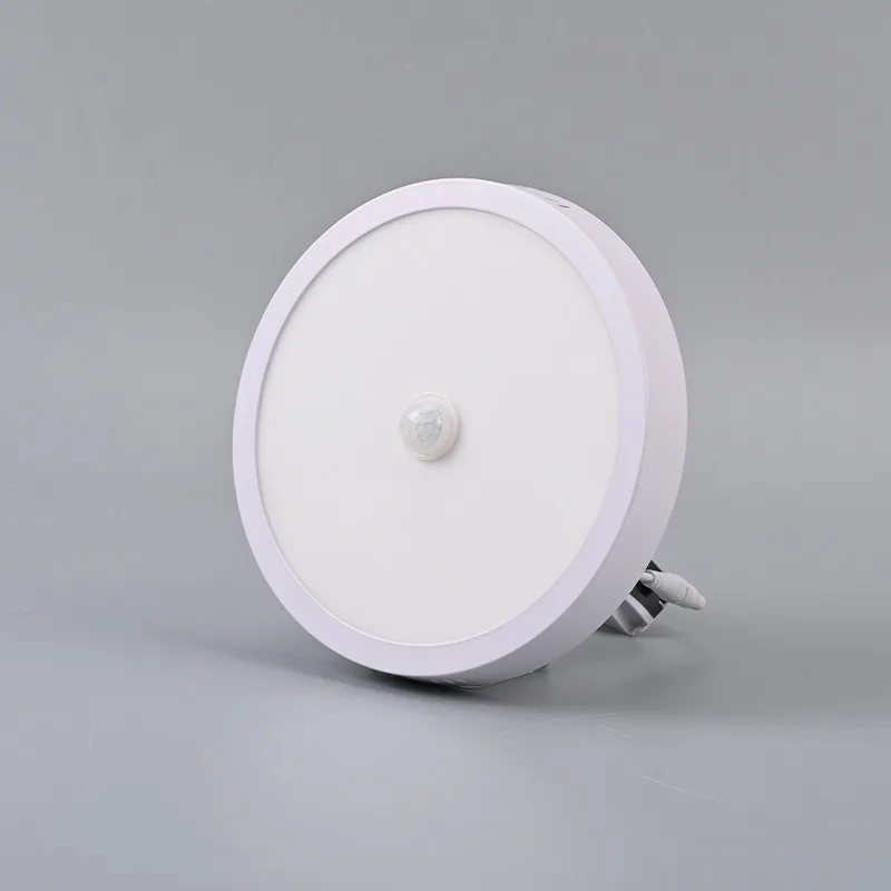 Induction Panel Ceiling Lightss Surface Mounted Infrared Microwave Radar Intelligent Ceiling Lamps Corridors Balconies Garages