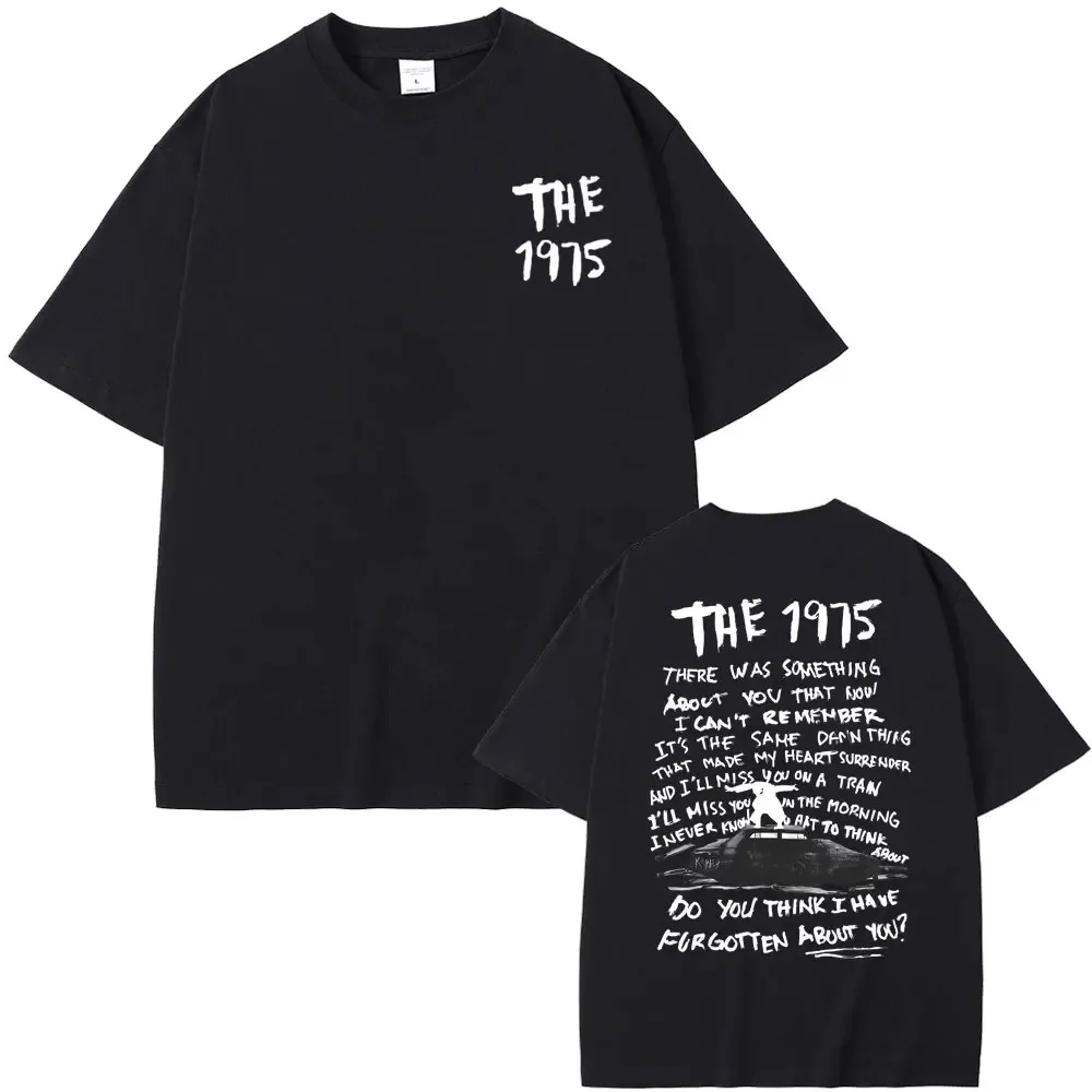 The 1975 about You Graphic Print T-Shirt Being Funny in A Foreign Language Album Tshirt Men Women Hip Hop Casual Vintage T Shirt