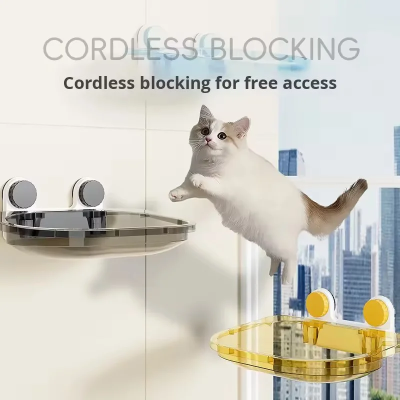 

Зимний гамак с окном для кошек и присоской, уютная солнечная кровать для котенка, подвесное гнездо для балкона, прочное сиденье для домашних животных, аксессуары для кошек