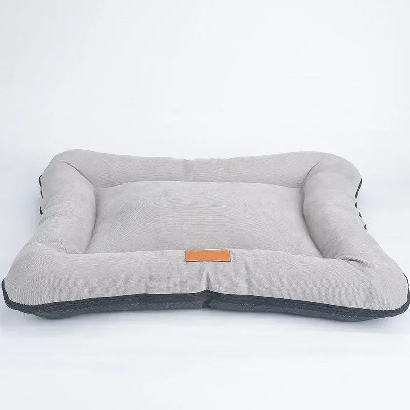 

Detachable Removable and washable dog bed, corduroy non-slip zipper pet sofa bed, suitable for cats and dogs pet bed