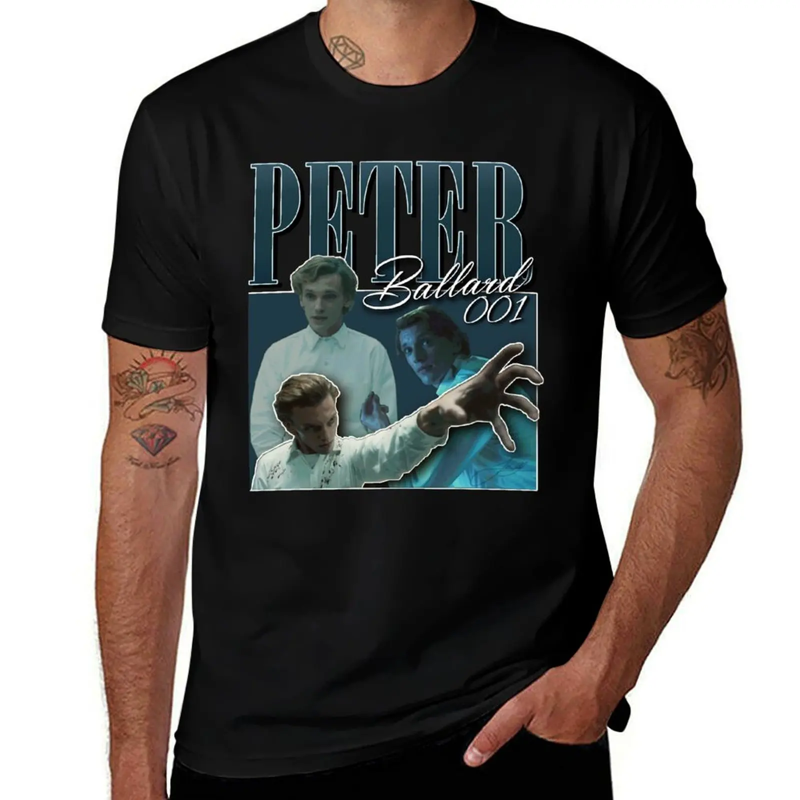 

Peter Ballard 001 retro designjamie campbell bower T-Shirt cotton t shirt man T-Shirt