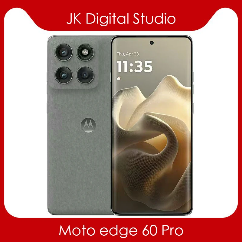 新しいLenovo Moto Edge 60 Pro、6.7インチ 2712x1220P 120Hz OLED