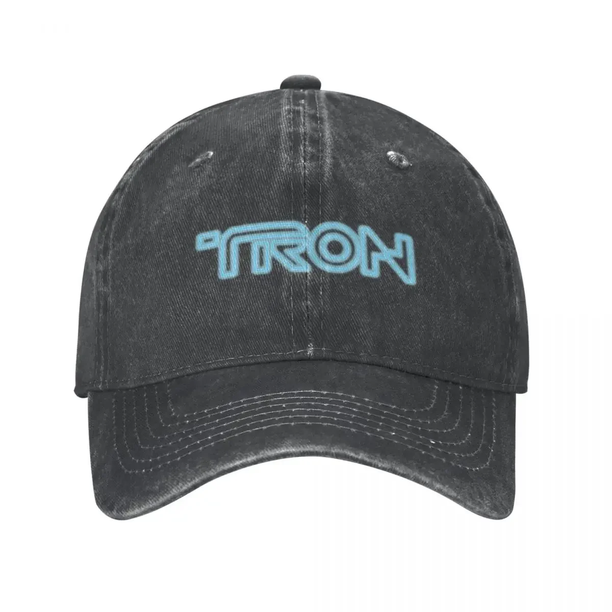 Tron logo done in authentic colours Cowboy Hat Christmas Hat funny hat Women\'s Hats 2024 Men\'s