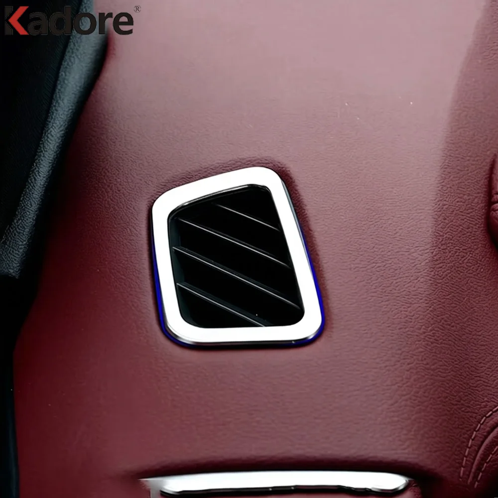 Front Air Conditonnal Vent Cover Trim AC Outlet Panel Frame Car Accessories For Geely Coolray Proton X50 BelGee X50 2018-2026