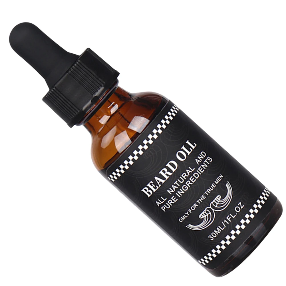

Beard Growth Beard Grooming Oil Conditioner Moisturizing Care Oil for Men Grooming Treatment Travel Size Gift