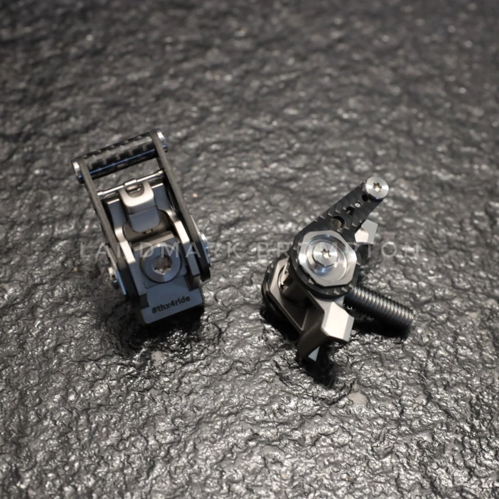 Thx4ride Titanium Quick Release Hinge Clamp for Brompton