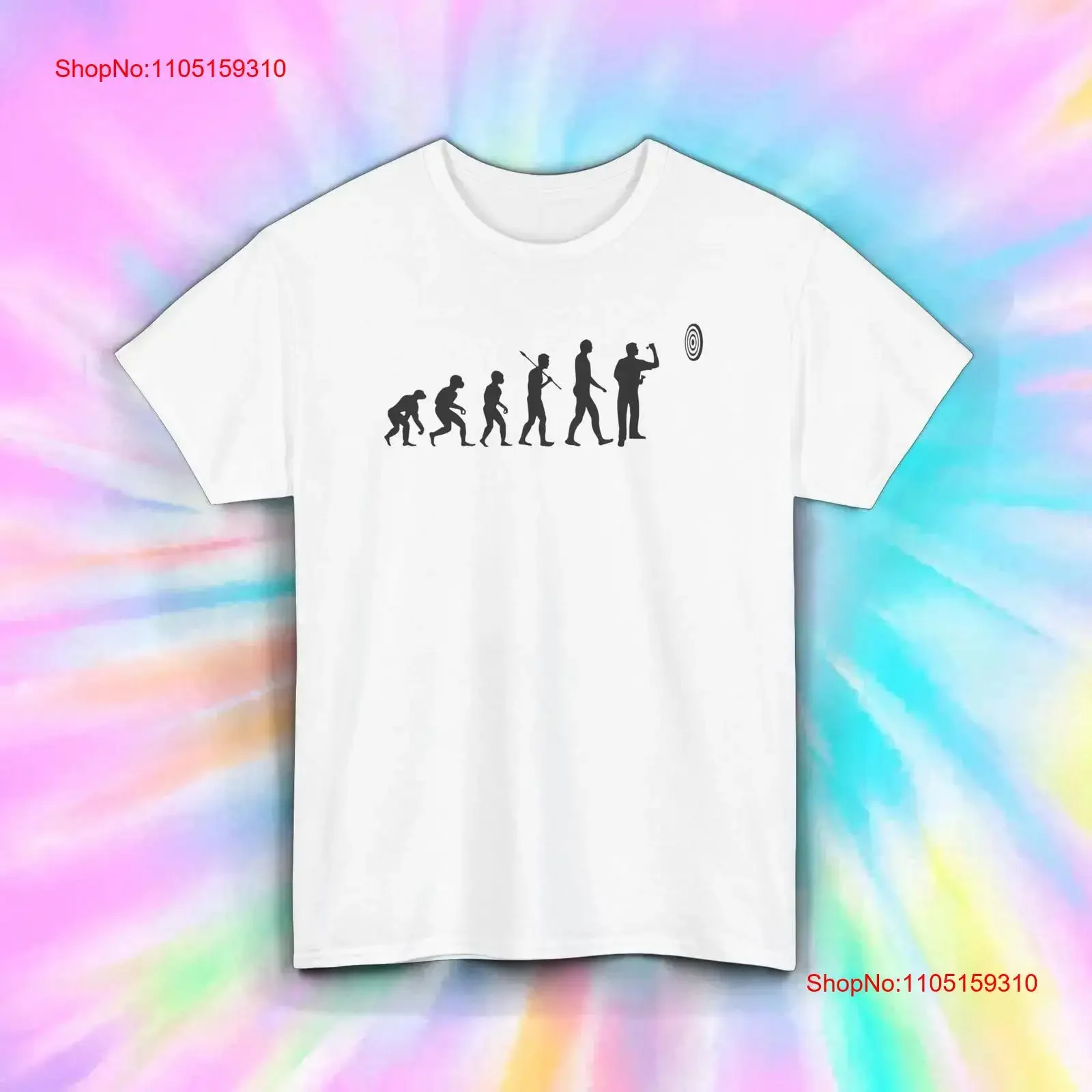 

Футболка Dart Evolution Funny Player Bullseye Sports S 5XL, винтажная стираная модельерская одежда, слегка стильная унисекс