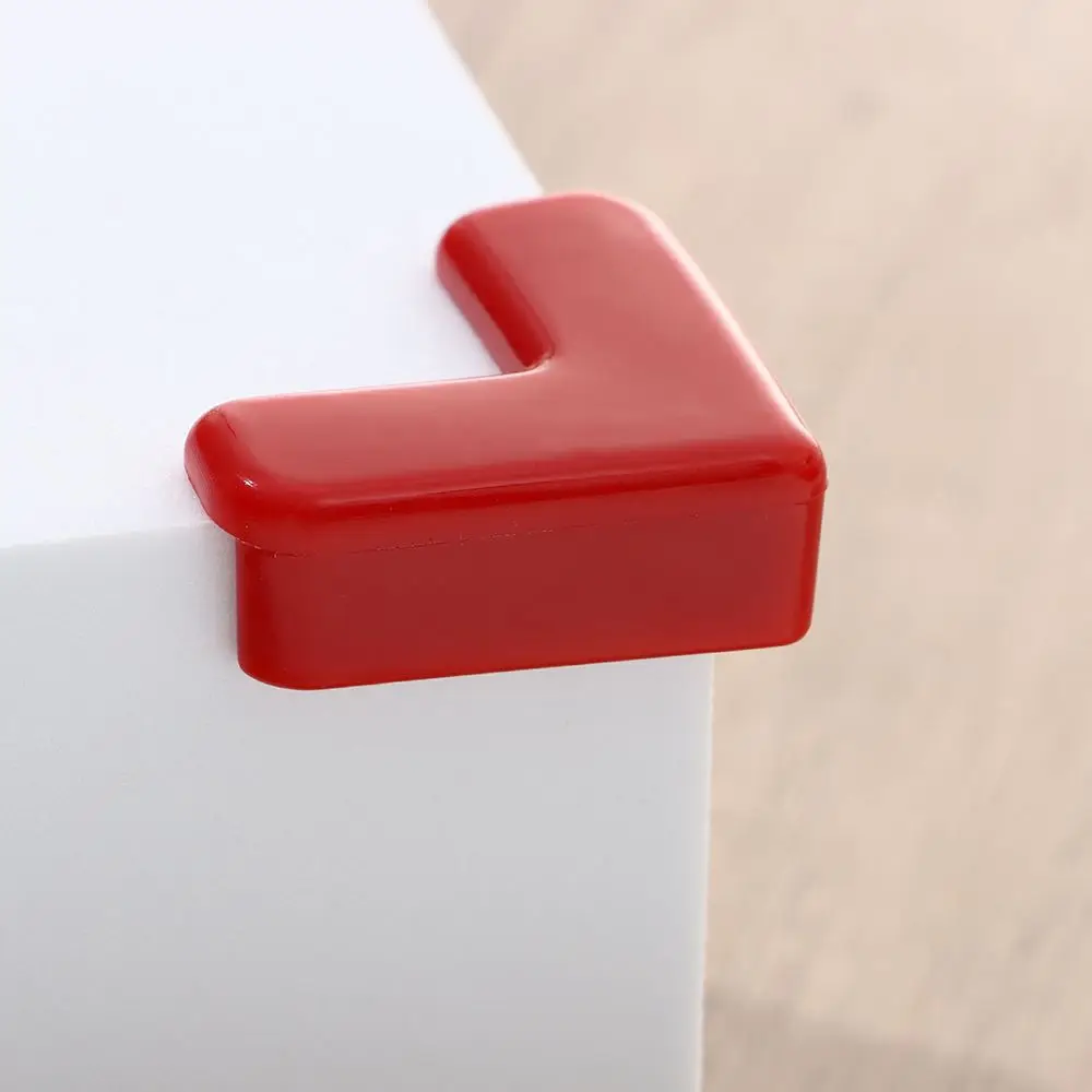 4 قطعة مكتب الأمن حشوات للزوايا حافة حماية الجدول ركن حامي المضادة للتصادم قطاع