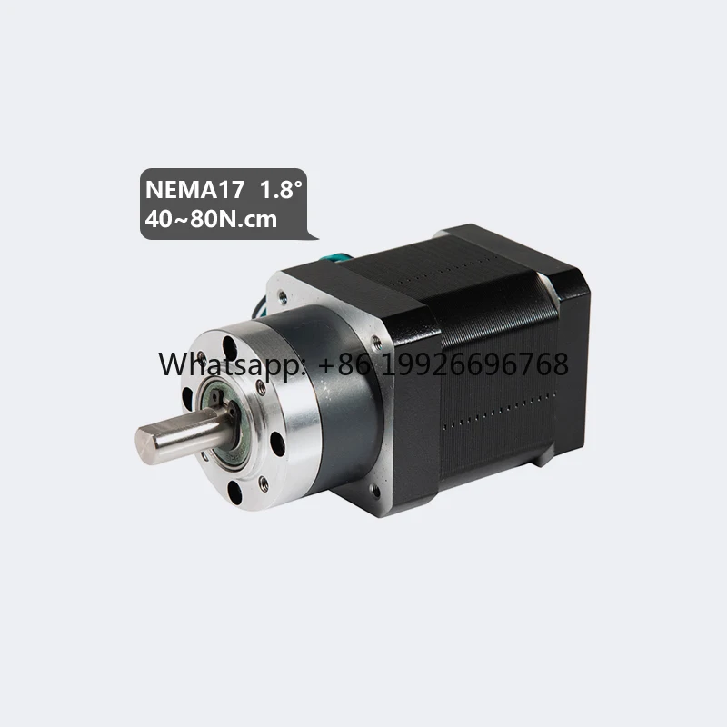 PrimoPal OEM Planetary Stepper Motor NEMA17 40~80N.cm 1.8degree 42mm Reducer Ratio NEMA 17 Hybrid Stepper Motor with Gearbox