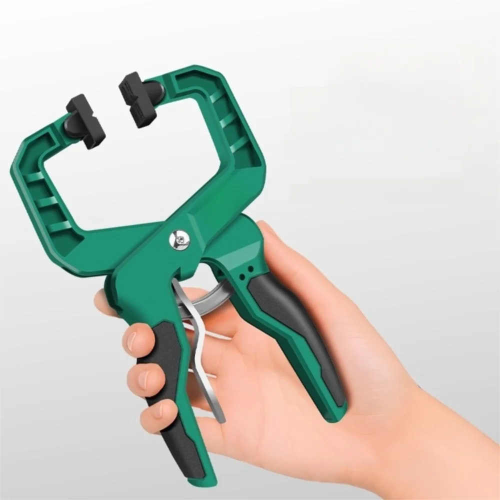 Useful Plastic Quick Clamp Non-slip Handle Multi-Purpose Woodworking Tool Spring Clamps Fixing Tools Photo Studio