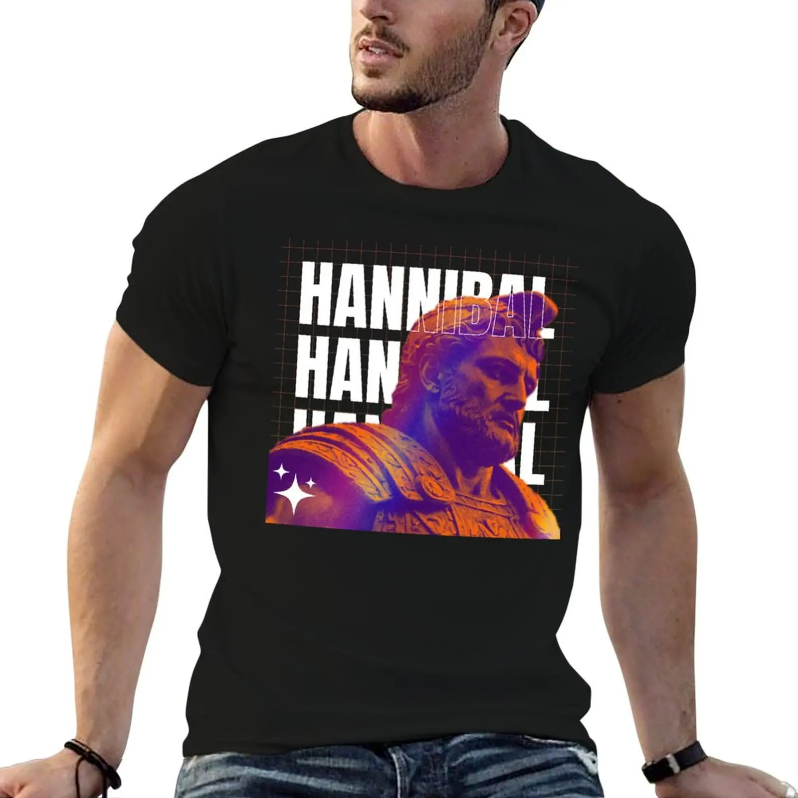 

Hannibal T-Shirt Funny t-shirt anime shirt Short sleeve tee affliction shirts T-shirt men