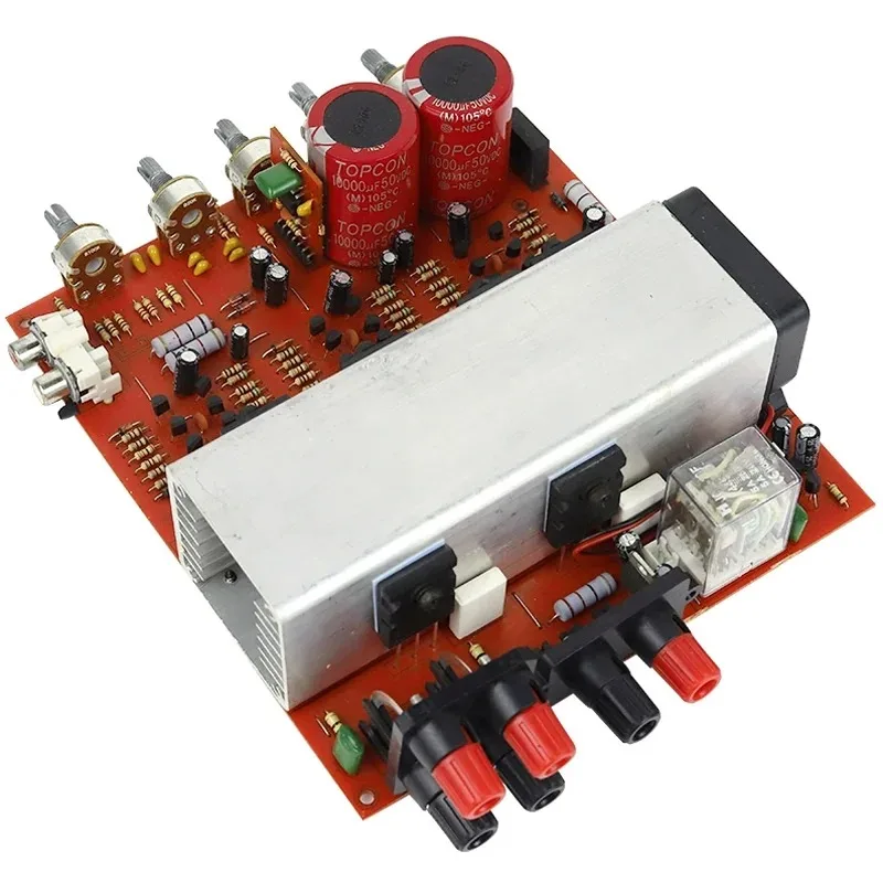 A1943C5200 pair of tubes 2.1 high-power subwoofer amplifier board 3-channel home DIY amplifier sound board