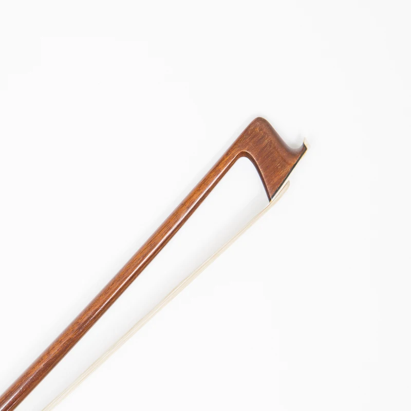 4/4Brazil Pernambuco Ebony Frog Playing Grade ViolinBow Natural High-Grade Horse Hair Violin Bow