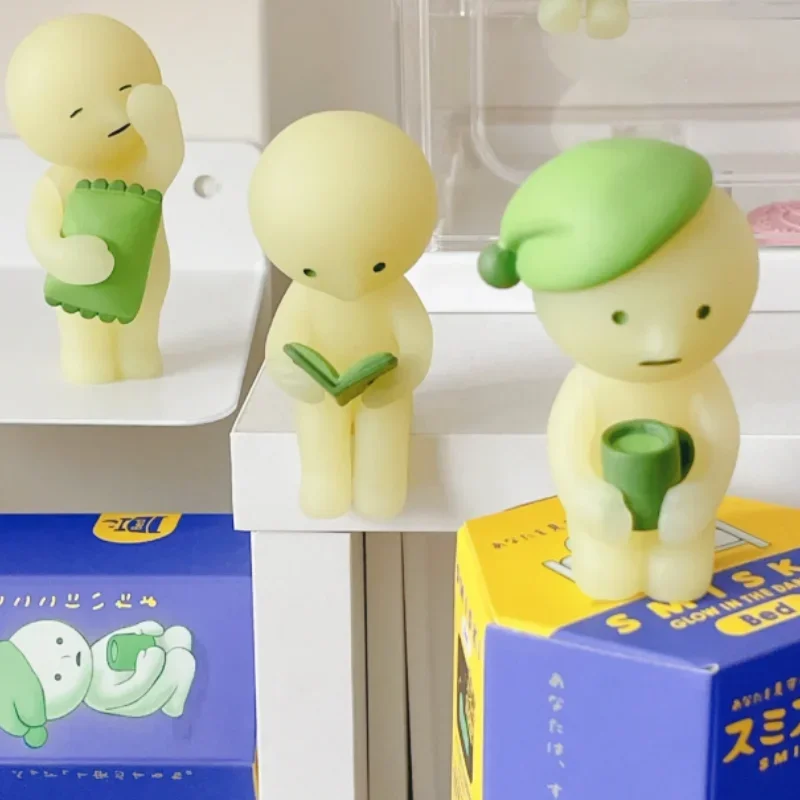 Juego de 6 piezas de caja ciega de la serie Rest para ver figuras de acción más populares, sueños, decoración del hogar, regalos de San Valentín