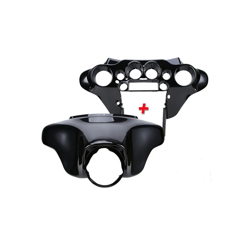 ل هارلي ديفيدسون شارع الطريق الإنزلاق CVO خنزير رئيس المصباح الخارجي قذيفة متوافق مع موديلات 2000-2013