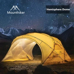Mounthiker Spring Winter 15D Oxford Rainproof Hemisphere Dome Tent Tunnel Leisure Sun Shelter Camping Semicircle Dome Tent