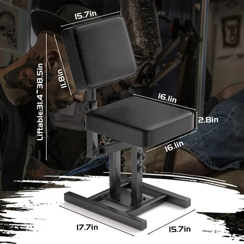Multi-functional Tattoo Chair Large Panel Can Be Folded Tattoo Chair Lifted Commercial Furniture Sedia Per Tatuaggi ZYWSY40