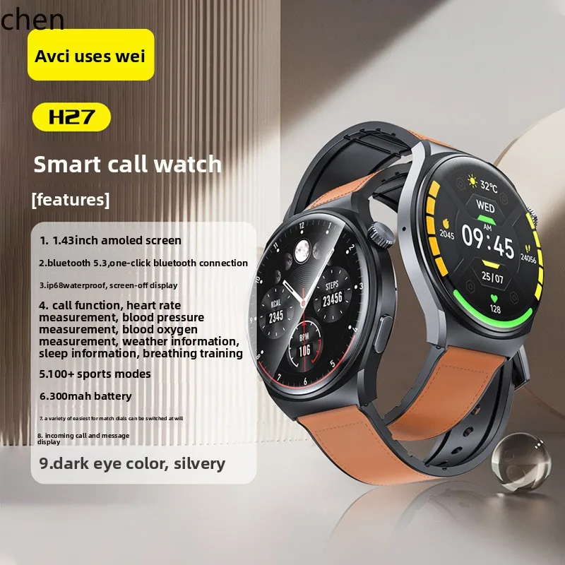 YFY Smartwatch with Blood Pressure, Blood Oxygen, Heart Rate, Sleep Monitoring, Waterproof, Always-On Display, Sports Watch
