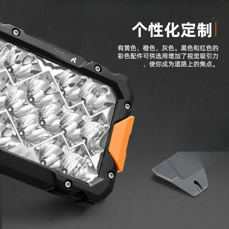 Luz de modificação de veículo off-road de 9 polegadas LED farol de luz de trabalho farol