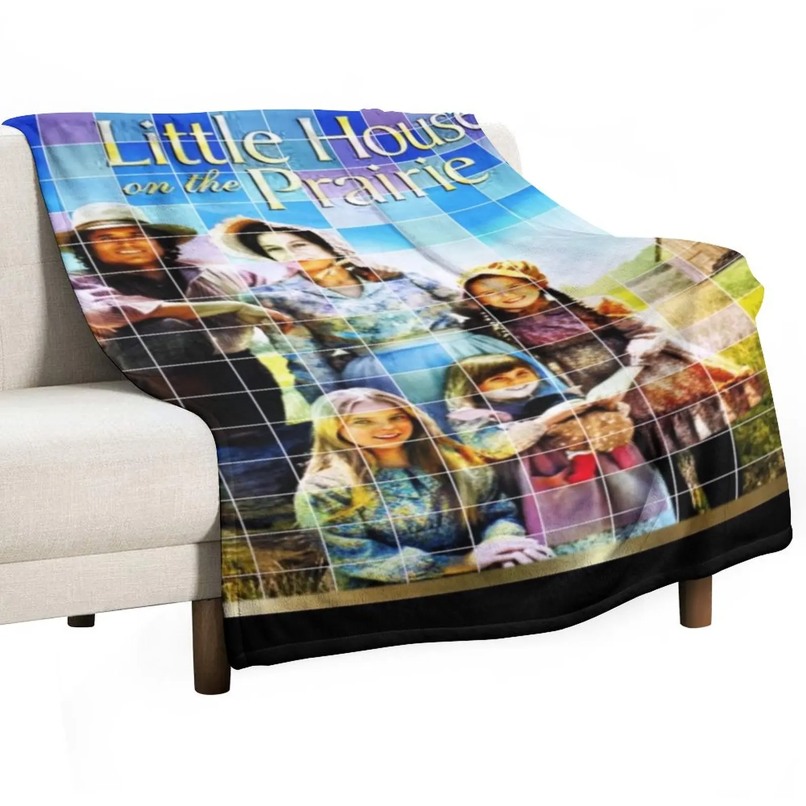 

little house on the prairie Throw Blanket for babies Decoratives Warm Shaggy Blankets