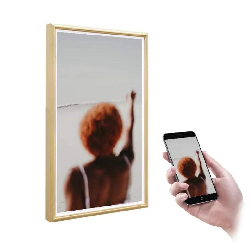 Wholesale Large Size Wall Mount Electronic 49 Inch Digital Screen Smart Photo Art Digital Frame Nft