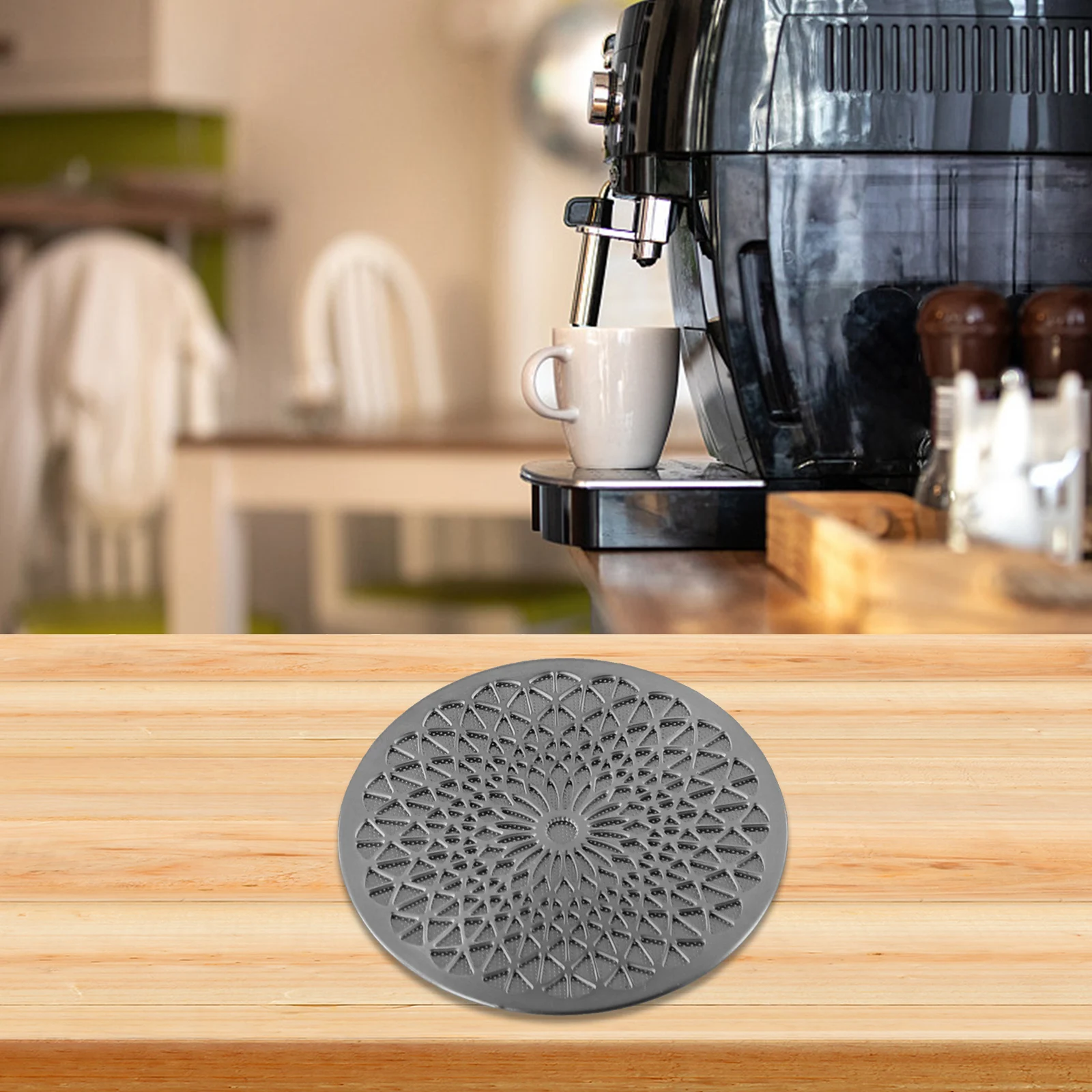 

Streamlined Coffee Brewing with Stainless Steel Kaleidoscope Secondary Water Distribution Network for Rich Taste