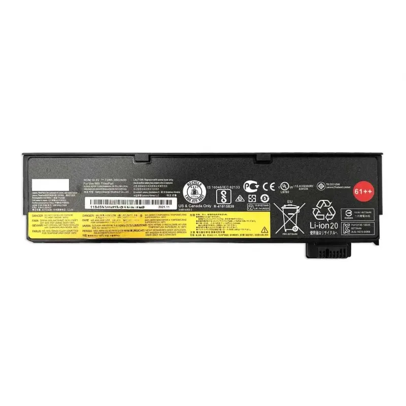 Nieuwe 01AV427 01AV428 01AV492 10.8V 72Wh Laptop Batterij Voor Lenovo ThinkPad T470 T480 T570 T580 P51S P52S Seires 61++ SB10K97584