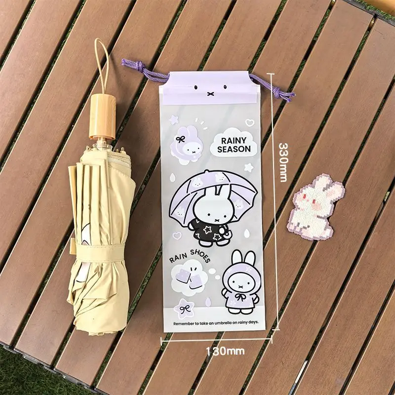 Cartoon New Umbrella Storage Bag Drawstring Bag Waterproof Moisture Proof Wear-resistant Resistant To Dirt Easy To Store Miffy