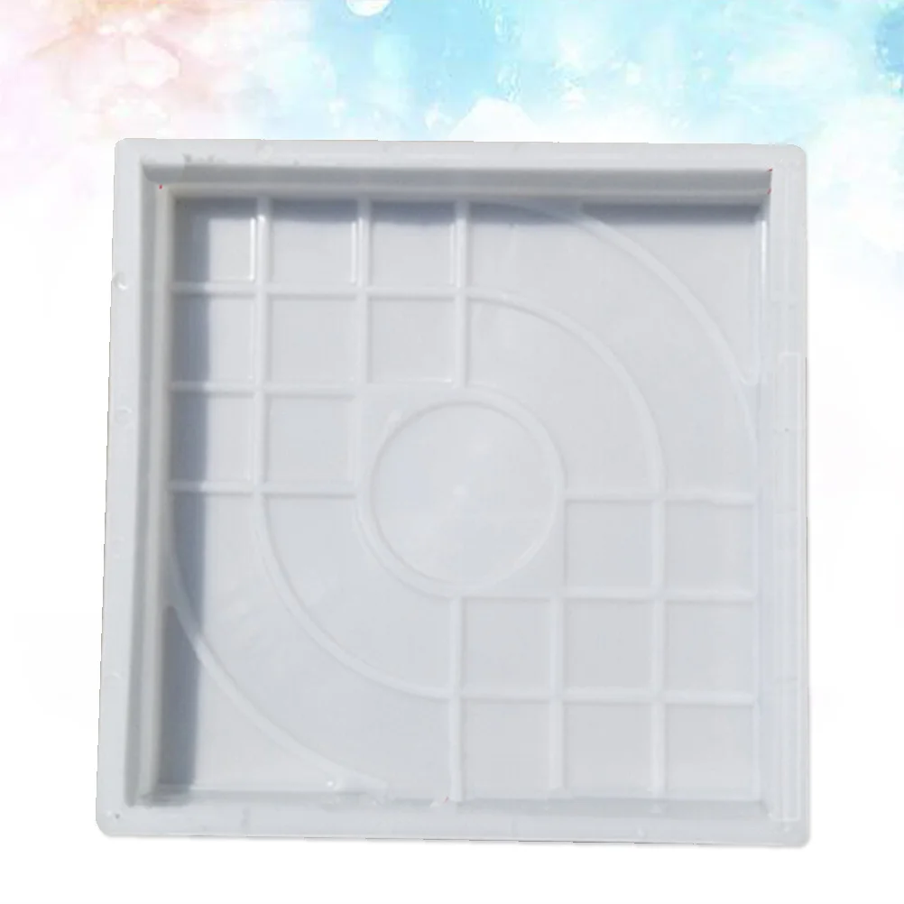 

Concrete Stepping Stone Molds Reusable Cement Paving Path Maker For Garden Walkway Diy Patio Courtyard Landscape White