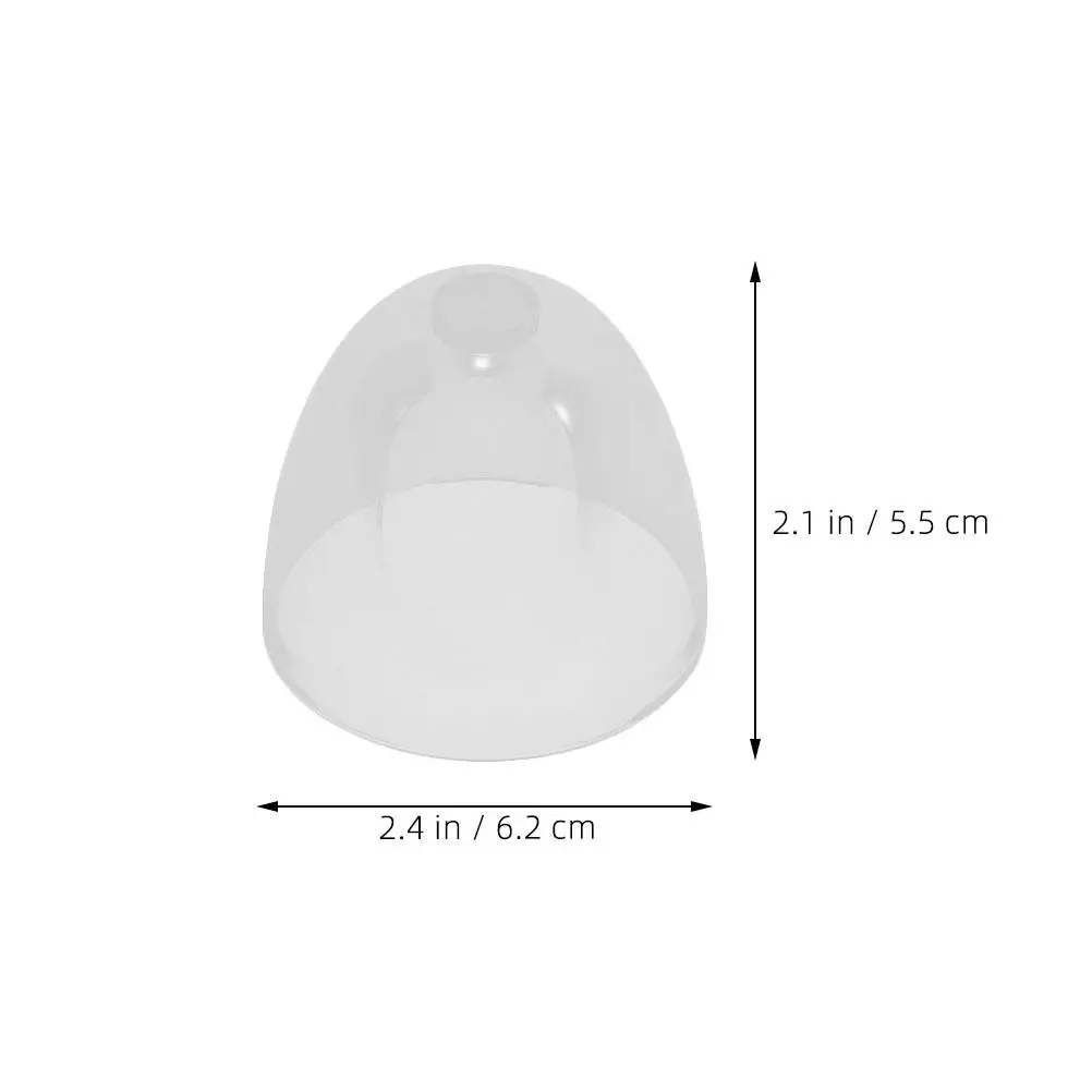 12Pcs Baby Bottle Accessories Wide Mouth Dustproof Screw Caps Leak-Proof Plastic Dome Lids for Travel Feeding Use