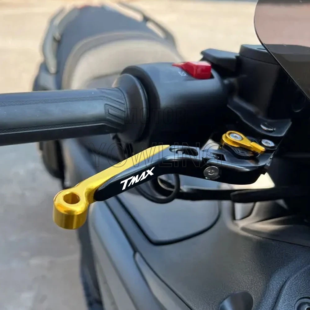 

For YAMAHA TMAX500 TMAX530 TMAX Handle Levers Extendable Accessories T-MAX T MAX 500 530 2008 2009-2018 Clutch Lever Brake Lever