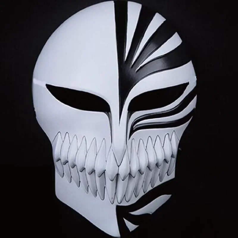 Tod Ichigo Kurosaki Bleich maske Japan Sensenmann Maske Anime Maskerade Cosplay Halloween Masken Kurosaki Ichigo Blind Masque – Detail 13
