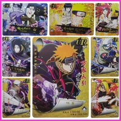 Anime NARUTO Rare CP UR Reflections Flash Cards Momochi Zabuza Uzumaki Kushina Toys for boys Collectible Cards Birthday Gifts