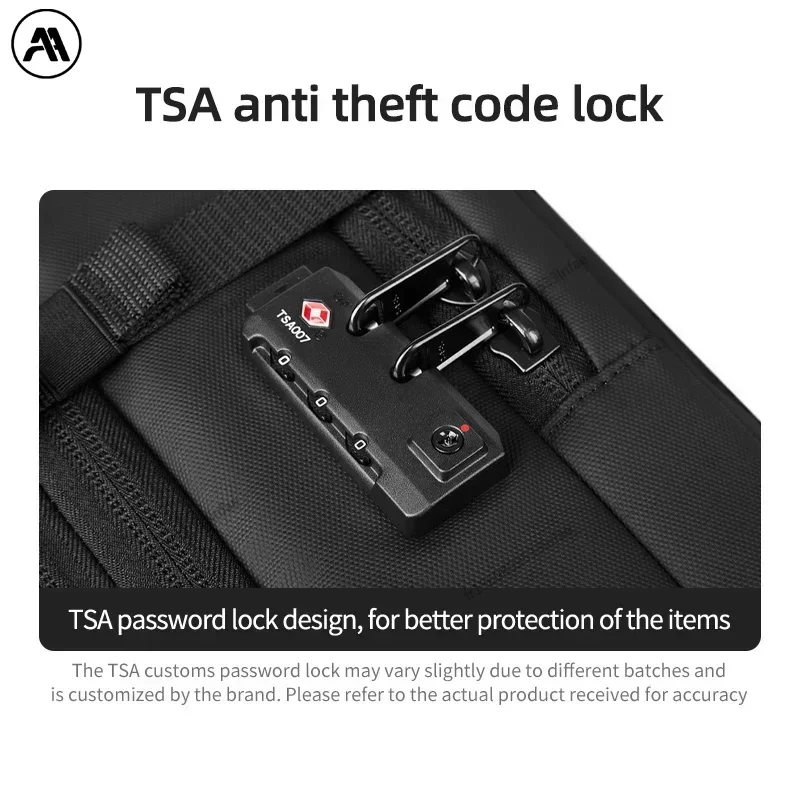 حقيبة ظهر للسفر للرجال، حقيبة ظهر للكمبيوتر المحمول مقاس 17 بوصة، حقيبة ظهر مدرسية ذات سعة كبيرة ممتدة للمشي لمسافات طويلة، حقيبة ظهر للأعمال #5