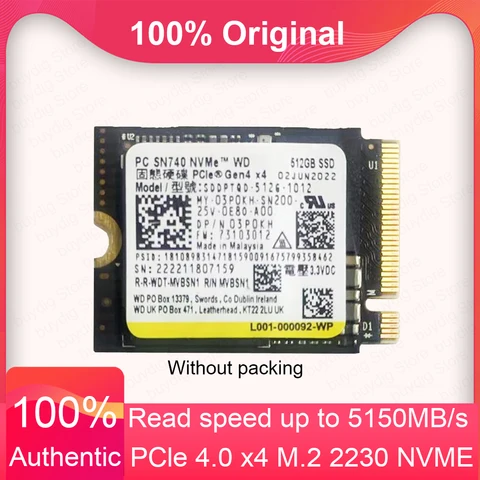 Wd sn740 2tb 2230-AliExpress