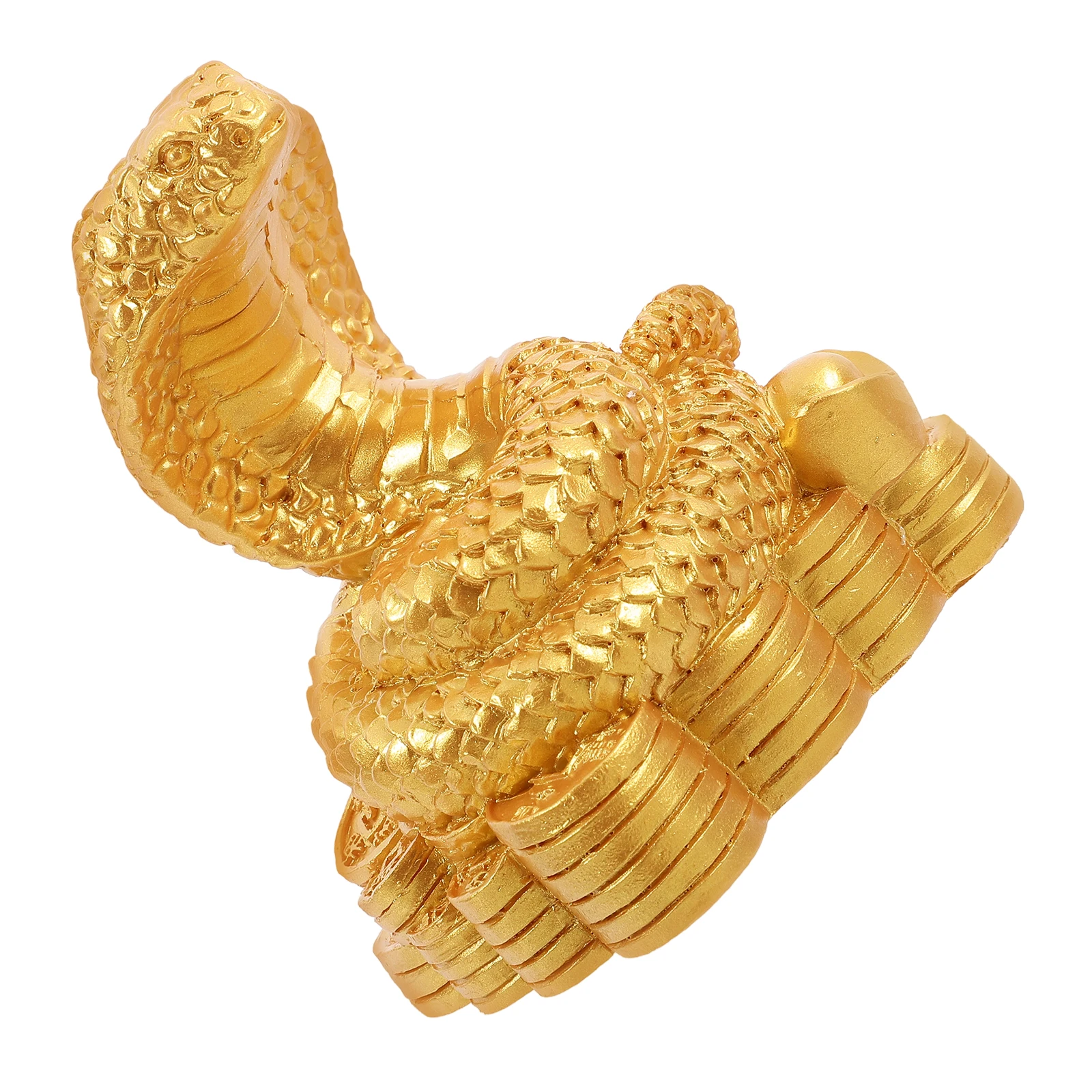 

Delicate Resin Snake Statue Desktop Bookshelf Entryway Decoration Garden Sculpture Animal Crafts Mini Gift For Kids