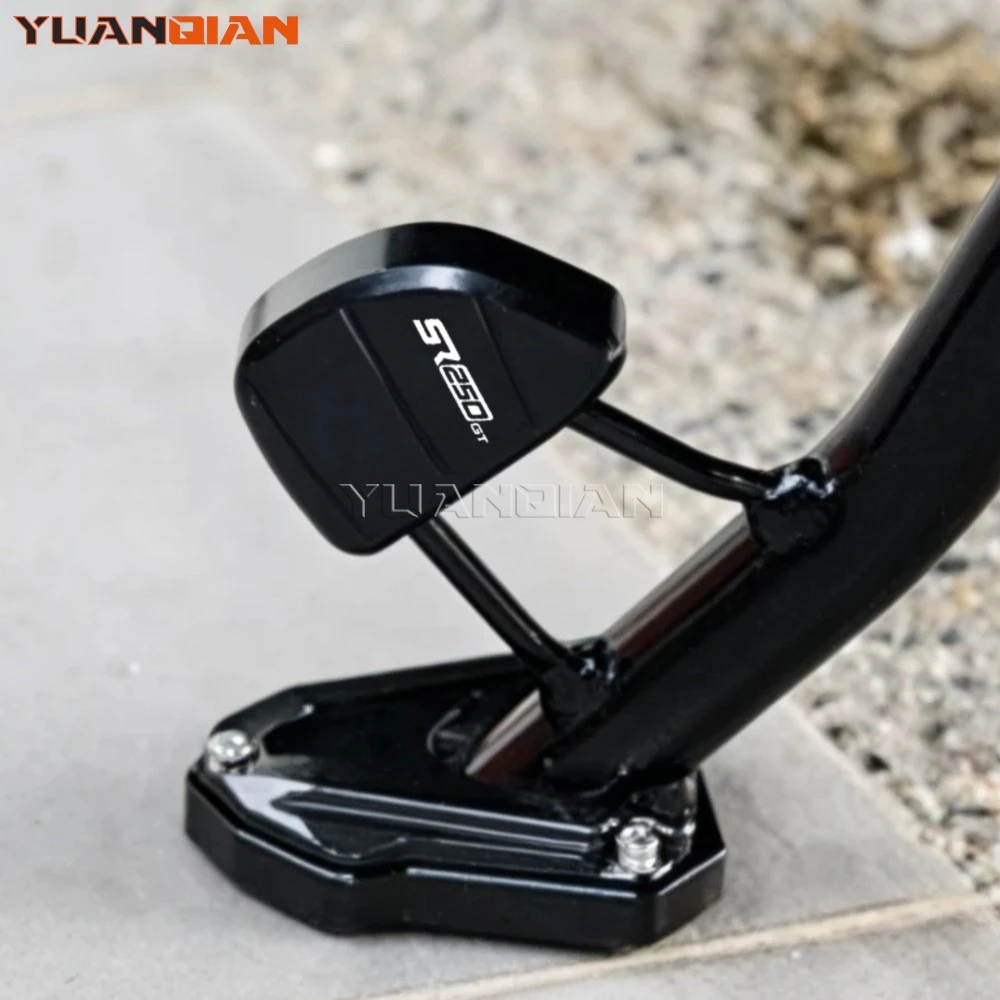 

2026 For VOGE SR250GT SR 3 SR3 2023 2024 2025 Aluminium Kickstand Side Stand Enlarger Side Brace Assist Motorcycle Accessories