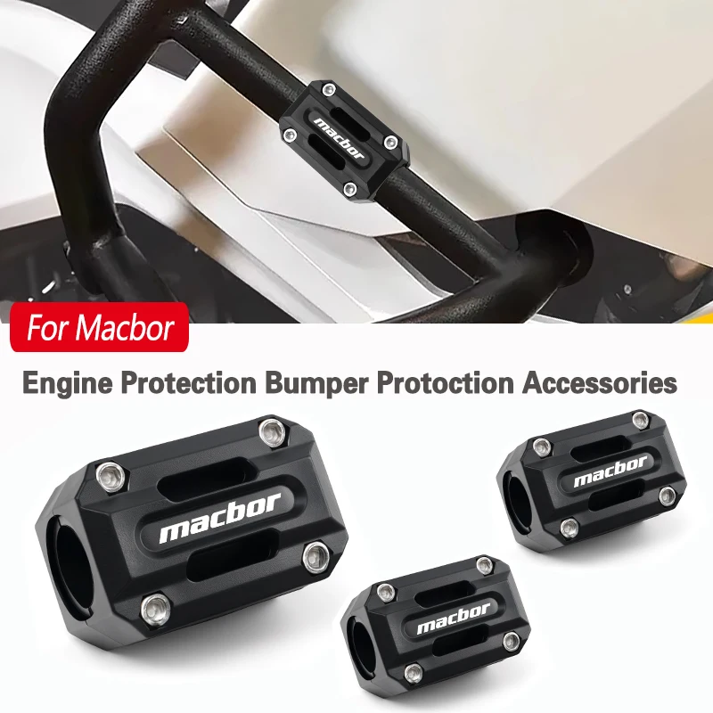 Motorrad-Motorschutz Stoßstange Schutzdekorative Verkleidung Crash-Bar für Macbor Montana XR5 XR 5 X R5 XR1 2019-2025