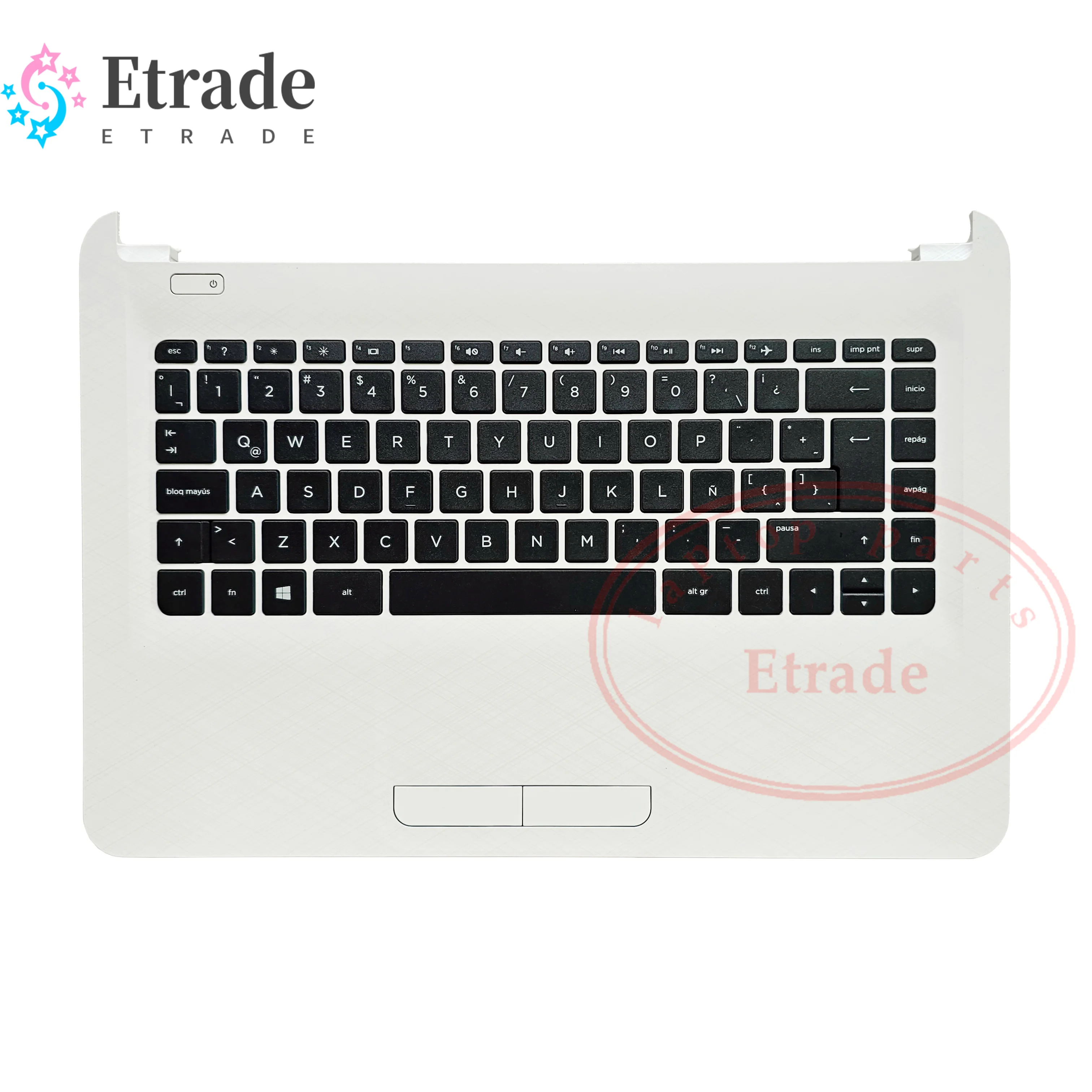 Imagem -04 - Teclado Touchpad Original para hp Novo Palmrest hp 14-ac af am an aq ar 240 245 246 g4 g5 Tpn-i119 813513161 913915 161