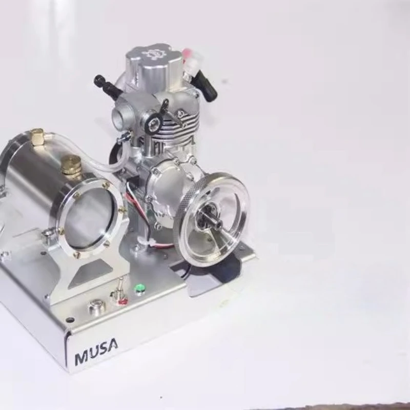 8CC 単気筒 RC アセンブリ 4 ストローク金属エンジン物理モデル科学実験教材