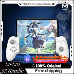 Memo S3 Gamepad Type-C Mobile Phone Controller Hall  Effect Stretching Handle Stick Joystick Android Ps Cloud Game Customized