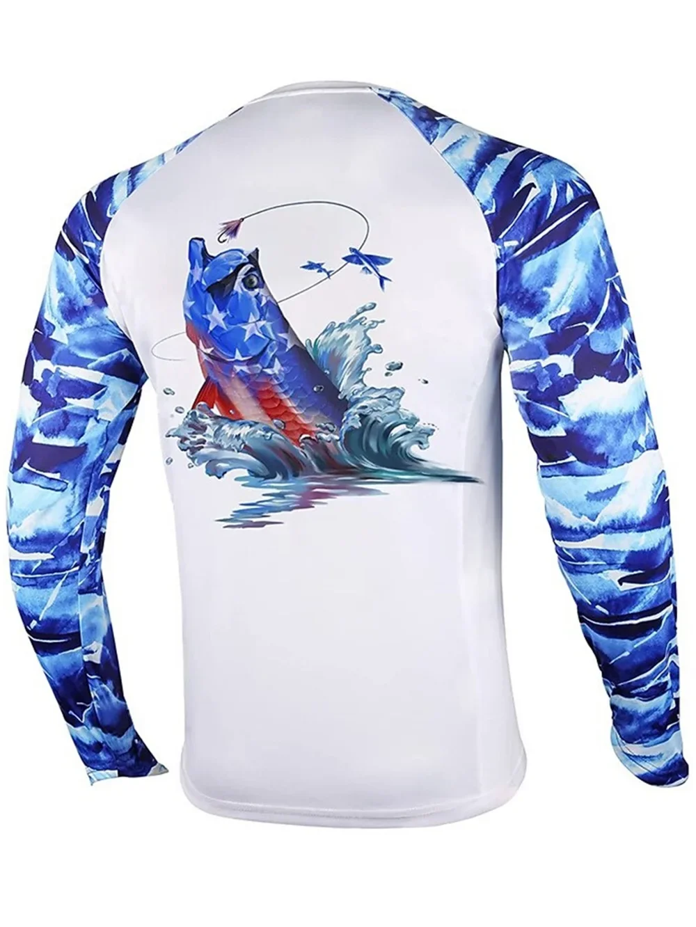 

Men's UV Sun Protection Shirts, Long Sleeve, Fishing, Running, Quick Dry, Lightweight