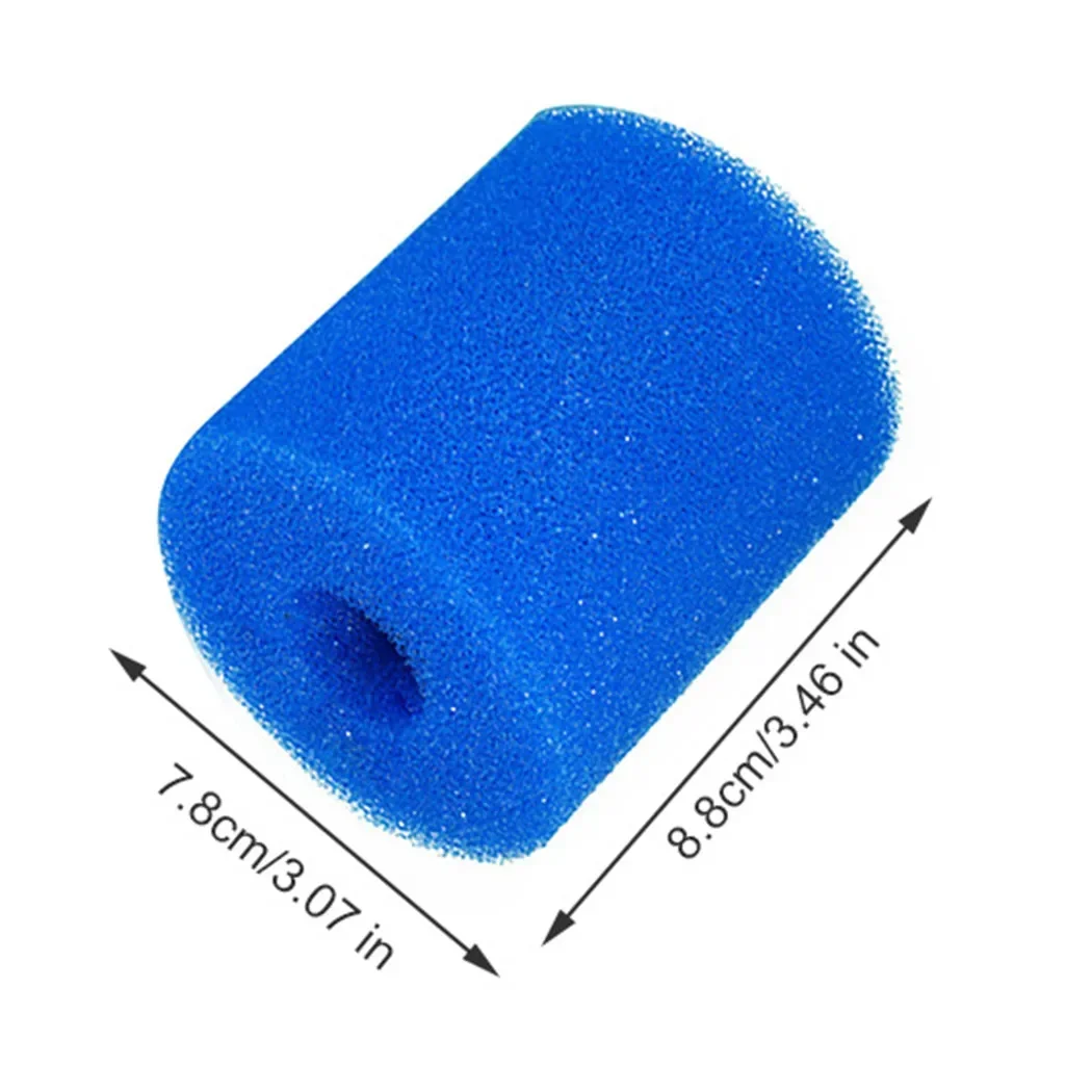 Swimming Pool Filter Foam Reusable Washable For Intex I Type Pool Filter Sponge Cartridge Suitable Bubble Jetted Pure SPA