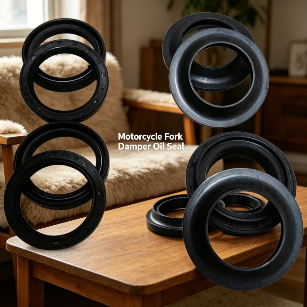 2/4/8/16pc 43*55*9.5/10.5 Front Fork Dust Oil Seal 43 55 For Yamaha XJR 1200 XTZ 1200 SUPER TENERE XJR 1300 XJR 1300SP 1995-2017
