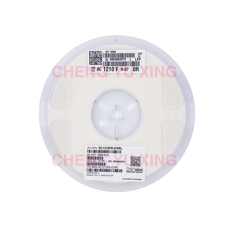 

1210 0R 1% RC1210FR-070RL， 5000pcs ,SMD Resistor