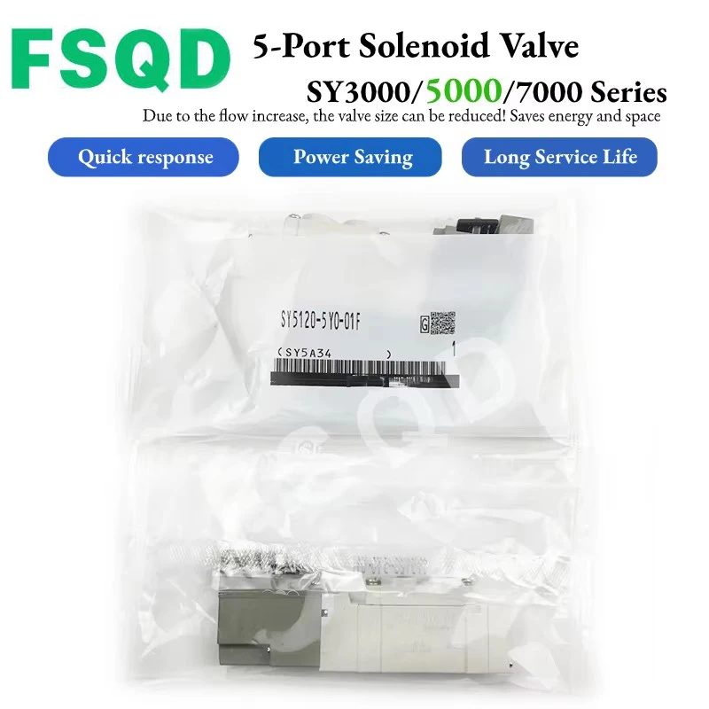 

SY5120-5YO 5FU 5LOU 4DZ 5DZ 2LZ 5LZ 5MZE 5DZE 6DZE 5MZE 5DO-01F C6 01 C8 C4-X20 X268 F1 F-Q Solenoid Valve SY5000