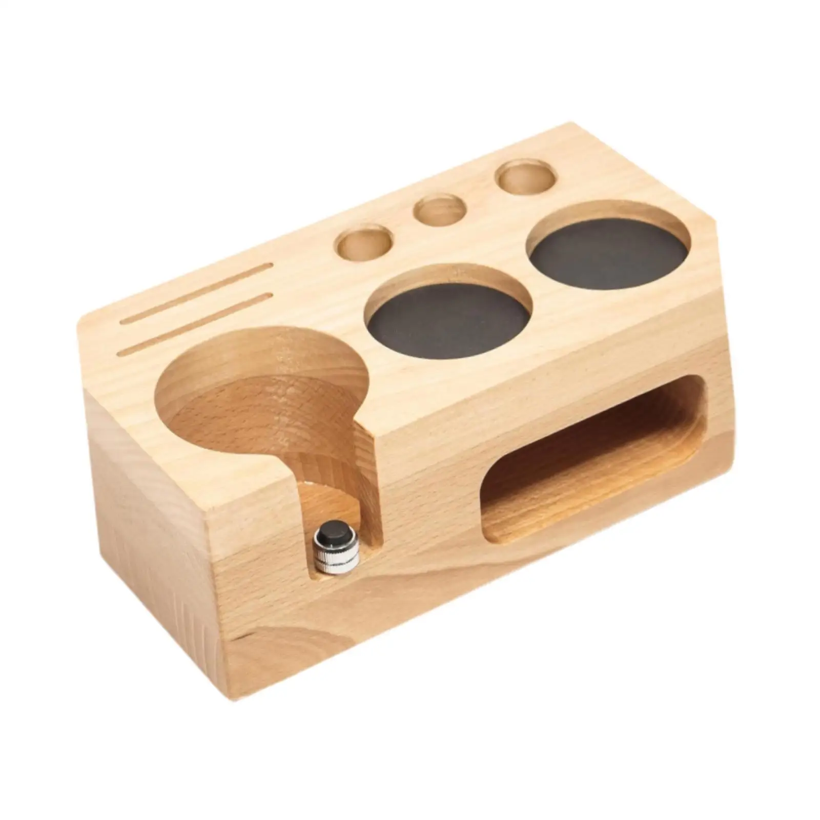 Espresso Knock Box Accessori Organizer Tamper Holder Multifunzionale 22x11x7,5 cm