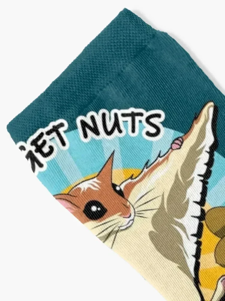 Let's Get Nuts | Flying squirrel Socks professional running gifts sheer funny sock Socks Girl Men's